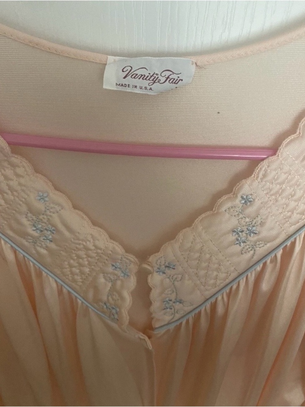 Vintage Vanity Fair Nightgown w/Pocket size M